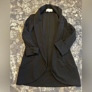 French Mauve Melanie Shawl Knit Jacket